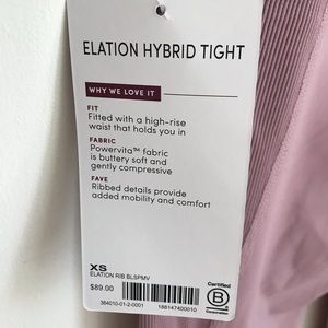 Athleta Pants - Athleta Elation Hybrid tight Athleta Pants - Athleta Elation Hybrid tight